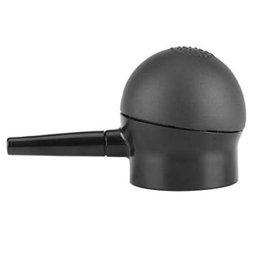 Imagem de Cryfokt Pulverizador de Fibra Capilar de Precisão, Atomizador de Aplicação Em Spray para áreas Finas, Linha Fina Frontal para Homens e Mulheres, Preto, 1 Peça