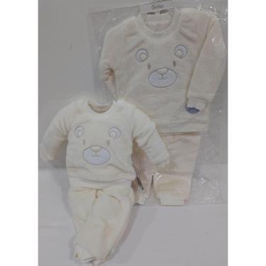 Imagem de Conjunto Dupla Face Pelo Bebê Menino Paraiso Inverno 13138-Masculino