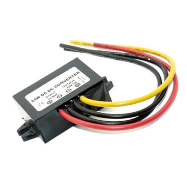 Imagem de NHJLFKSA 1 unidade 24V 36V 48V 60V para 12V 1A-4A Buck DC conversor de energia 60V-12V regulador de tensão abaixador transformador fonte de carro (15-80V a 12V 1A)