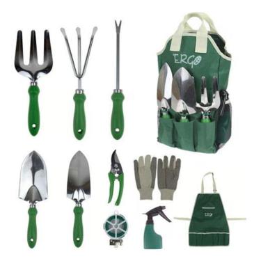 Imagem de Kit De Ferramentas 11 Pecas Para Jardinagem Ergo Importado