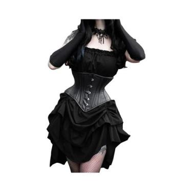 Imagem de Vestido De Cosplay Medieval De Princesa Elfa Lolita Sem Mangas, Corset