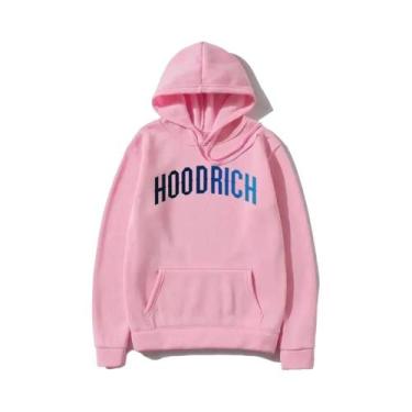 Imagem de Moletom Masculino Casual Solto Com Estampa Hip Hop, Estilo Streetwear,