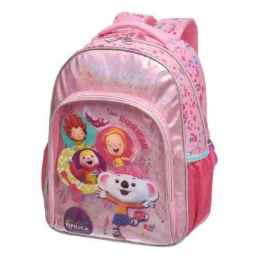 Imagem de Mochila de Costas Pacific Mundo Lilica Vem Dançar Rosa-Unissex