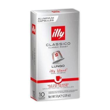Imagem de 10 Cápsulas Café Nespresso Clássico Lungo Illy - 2188