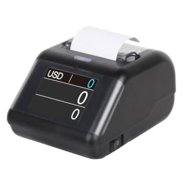 Imagem de Impressora térmica para máquina de contador de dinheiro KzT0060, denominação mista, máquina de verificação de notas, impressora integra tela externa