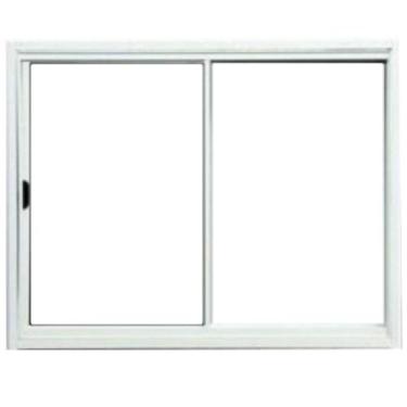 Imagem de Janela Vitro 2 Folhas Alumínio Branco 1.00  X 0.80 Modular - DC