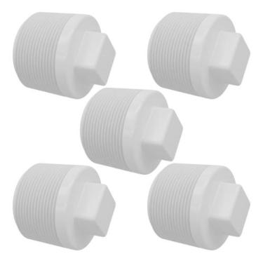 Imagem de Kit 5 Plug Roscável Plastilit 1/2 Plastilit