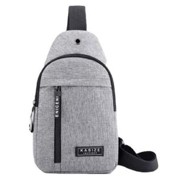 Imagem de Bolsa Tiracolo Masculina Pochete Transversal Ombro Peitoral - Kasize, 