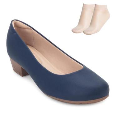 Imagem de Sapato Modare M e Meia MD25-70325, Marinho, 37