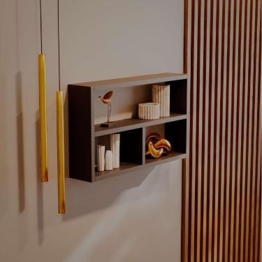 Imagem de Nicho de Parede Decorativo Preto Pequim para Sala Quarto Hall