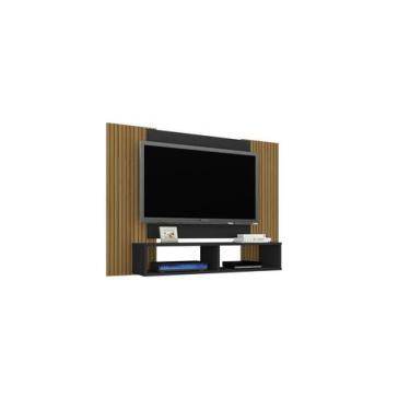 Imagem de Painel Navi Preto Ripado  Bechara Móveis