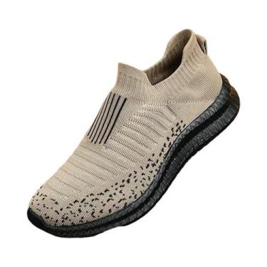 Imagem de Tênis Casuais Masculinos Leves E Respiráveis Antiderrapantes Slip-on P
