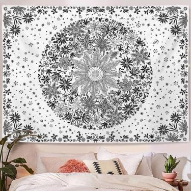 Imagem de Tapeçaria, plantas, flores, microtecido de parede, 150x130cm, decoraçã