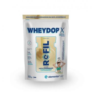 Imagem de WheyDop-X Refil (900g) - Sabor: Leite Condensado - Elemento Puro