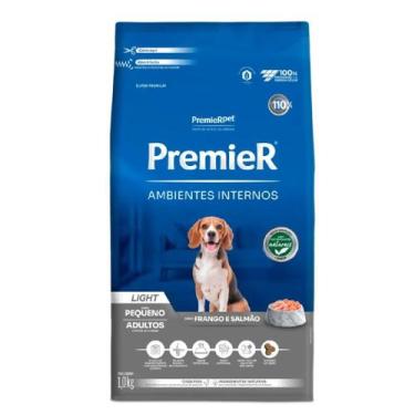 Imagem de Ração Premier Ambientes Internos Light Cães Adultos Porte Pequeno Fran