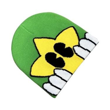 Imagem de Gorro Unissex Quente De Lã Estampado Estilo Y2K, Acessório Hip Hop - N