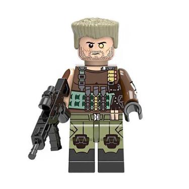 Imagem de Boneco Super Herois E Vilões Hq Quadrinhos Bloco De Montar