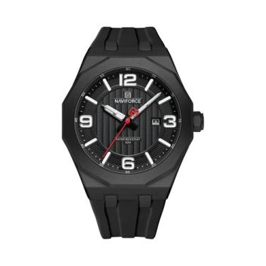 Imagem de Relógio De Quartzo Masculino Luminoso À Prova d'Água Com Pulseira De S