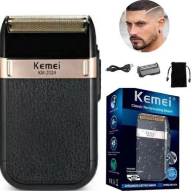 Imagem de Aparador Shaver Kemei KM-2024, Corte, Acabamento e Barba -ORIGINAL, Bi