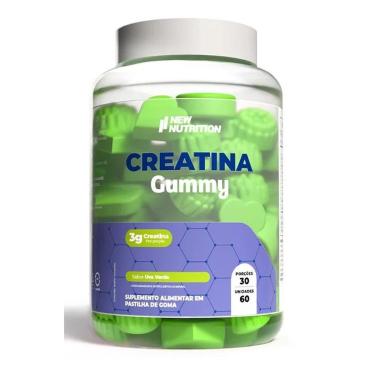 Imagem de Creatina Gummy - 60 Gomas Uva Verde - Newnutrition-Masculino