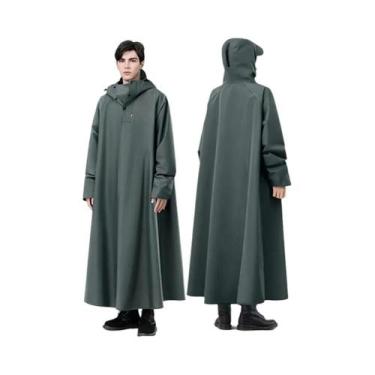 Imagem de Capa De Chuva Impermeável Para Motocicleta, Poncho De Ciclista Em Oxfo