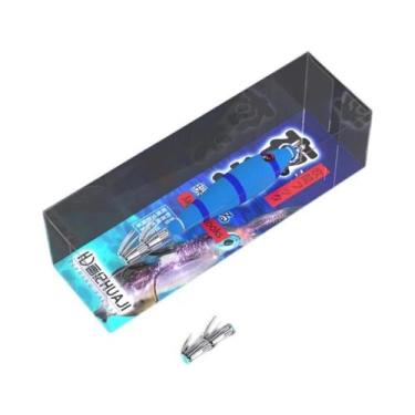 Imagem de Isca Artificial Luminosa De Lula E Polvo Com Gancho Duplo, Em Tecido M