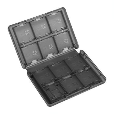 Imagem de 28-em-1 Game Holder Card Case Compatível com Nintendo NEW 3DS/NEW 3DS XL/3DS/3DS XL/DSi/DSi XL/DS/NEW 2DS/NEW 2DS XL/2DS/2DS XL Armazenamento de cartucho Caixa(black), 3DS Game Holder Card Case,