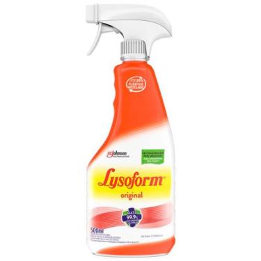 Imagem de Desinfetante Spray Original Lysoform 500ml, 500ml