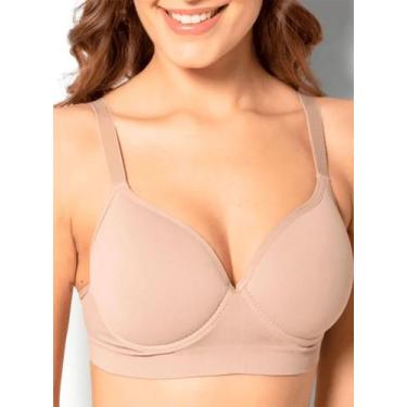 Imagem de Sutiã Sustentação Trifil C01925 Com Bojo e Aro Sem Costura Microfibra 