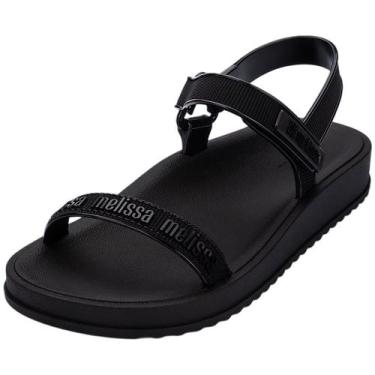 Imagem de Sandalia Feminina Confortável Moderno M Lover Melissa, Preto, 36