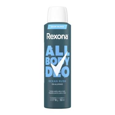 Imagem de Desodorante Corporal Aerossol Rexona All Body Deo Ocean Rush 150ml