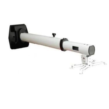 Imagem de Suporte para Projetor Techlumens STM (60-100 cm) Universal de Curta Distância com Regulagem Extensora Até 100 cm Branco