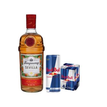 Imagem de Gin Tanqueray Sevilla Agridoce Laranja de Sevilla - 700ml + Energético