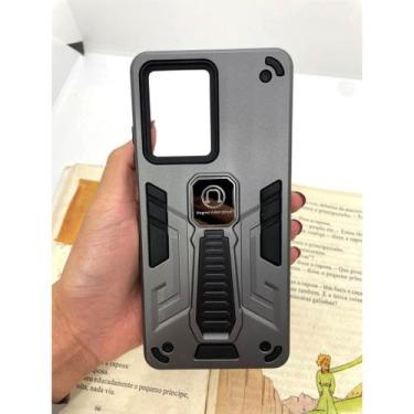 Imagem de Capa de celular compatível com Xiaomi Poco X5 Pro Defense Cor:CinzaMod