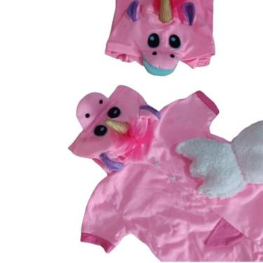 Imagem de Macacão Temático Unicórnio - Fioresbella, Rosa, 2