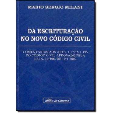 Imagem de Escrituracao no novo codigo civil, da - JUAREZ DE OLIVEIRA, 3