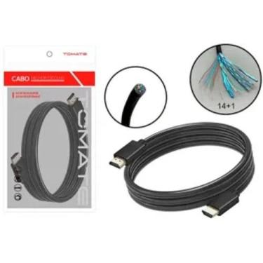 Imagem de Cabo HDMI Macho x Macho 2 Metros Tomate MHD-4022 - Alta Definição 4K