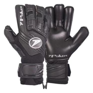 Imagem de Luva goleiro Poker Profissional Eclipse - unissex - preto, Pto, Bco, 1