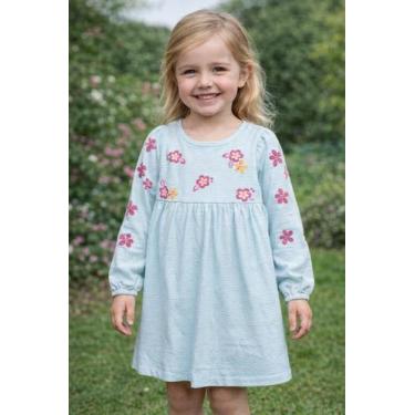 Imagem de Vestido Em Malha Manga Longa Bebê Menina - Elian, Modelo 02, P