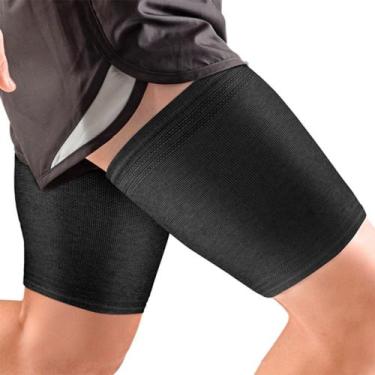 Imagem de Coxal Elástico Bamboo Preto Hidrolight, G