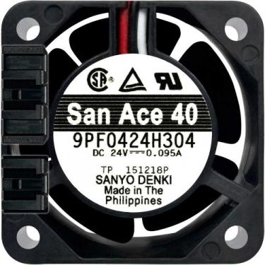 Imagem de Cooler 9PF0424H304 24V 0.095A 2.28W 3 Fios 6P 4028 Fanuc - Sanyo Denki