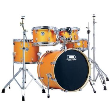 Imagem de Bateria Acústica D One Rocket DR20 Bumbo 20 com Ferragens e Banco