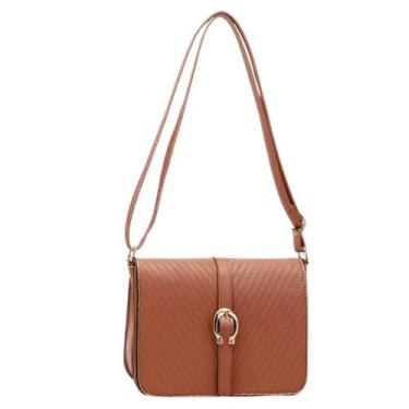 Imagem de Bolsa Feminina Tiracolo Pequena Transversal Austin, Marrom