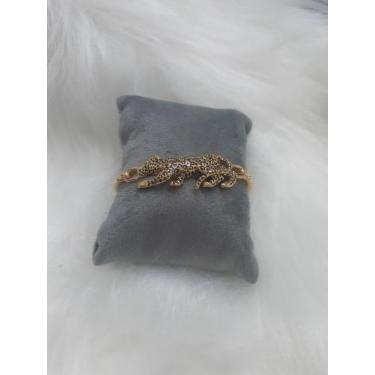 Imagem de Bracelete Onça - Belíssima Bijoux