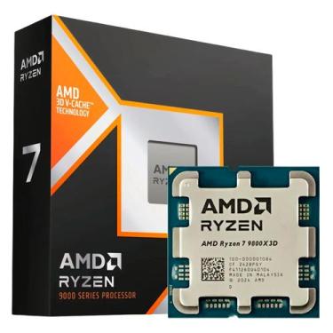 Imagem de Processador AMD Ryzen 7-9850X3D Socket AM5 8 Core 16 Threads 4.7GHz e 