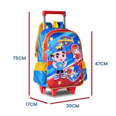 Imagem de Kit Mochila Estojo Lancheira Infantil Os Aventureiros - CLIO
