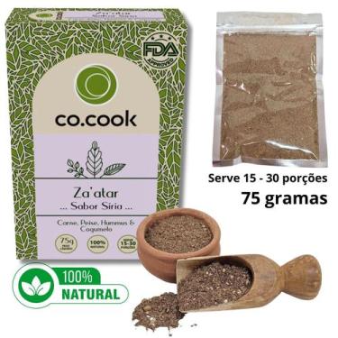 Imagem de Cocook - Masala Especiaria 100% Natural Tempero Zaátar Sabor Síria 75g