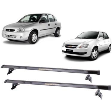 Imagem de Rack Teto Resistent Sport Corsa Sedan Ht Classic CALHA LW033 - Lwacc