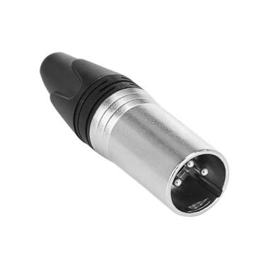 Imagem de Conector Xlr Canon Linha Pesada Macho Tipo Xlr Linha Pro Mxt
