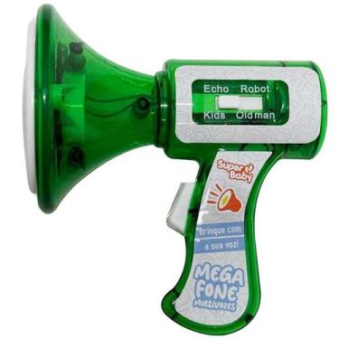 Imagem de Mini Megafone infantil multivozes 4 efeitos - BBR TOYS